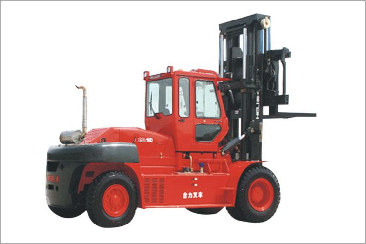 H2000系列國產(chǎn)化配置14-16噸內(nèi)燃平衡重叉車一般采用柴油、汽油、液化石油氣燃料